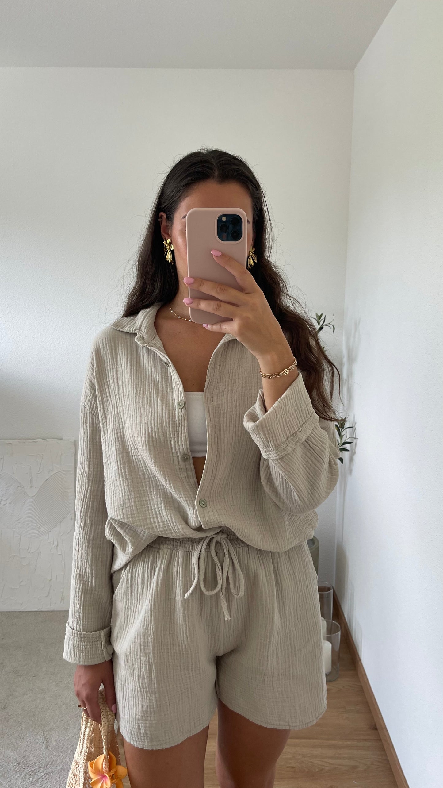 Ensemble Gaze de coton