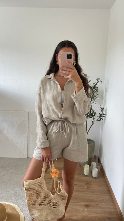 Ensemble Gaze de coton